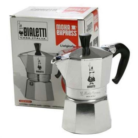 Bialetti Coffee Maker, Nero, 4 Tazze