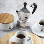 Bialetti moka express, caffettiera 2 tazze in alluminio