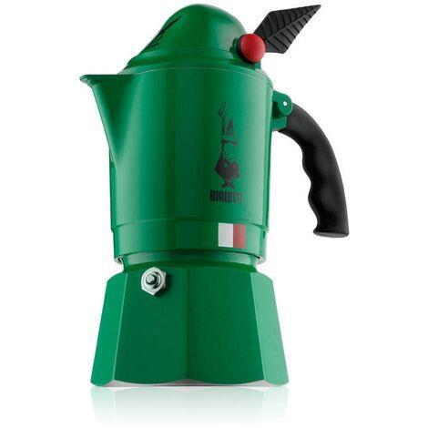 Caffettiera Moka Alpina 3 Tazze Verde