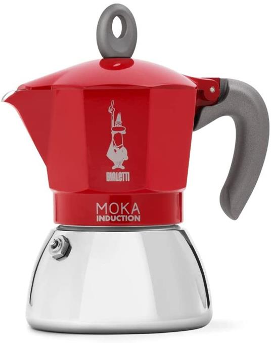 Bialetti Caffettiera Mini Express Induction, 2 Tazze (100 ml), Adatta a  Tutti i piani cottura, Nera - Bialetti - Idee regalo