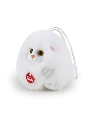 Trudi Charm Gatto Peluche Mini appendibile Colore Bianco XXS 29082 - 2