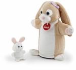 Trudi Marionetta+Baby Coniglio Peluche 24X23X9 Cm