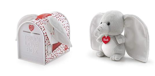 Trudi Love Box. Orecchiotti Trudino Elefante Peluche