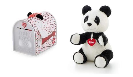Trudi Love Box. Trudino Panda Peluche