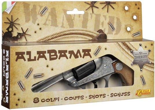 Pistola 8 Colpi. Alabama Old Metal