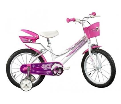 Bicicletta per Bambina 16 con 2 freni (anteriore e posteriore)