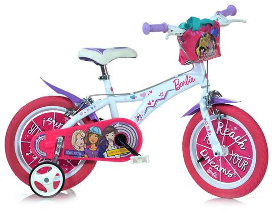 Bicicletta ruota 14 barbie nuovo modello - 2