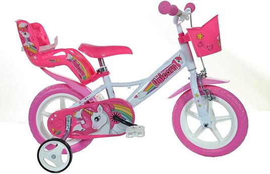 Bicicletta Unicorn 12 Pollici - Dino Bikes - Biciclette e monopattini -  Giocattoli | IBS