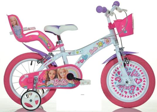 Bicicletta Per Bambini 12" Barbie Fotografia Dino 612Glbaf - 2