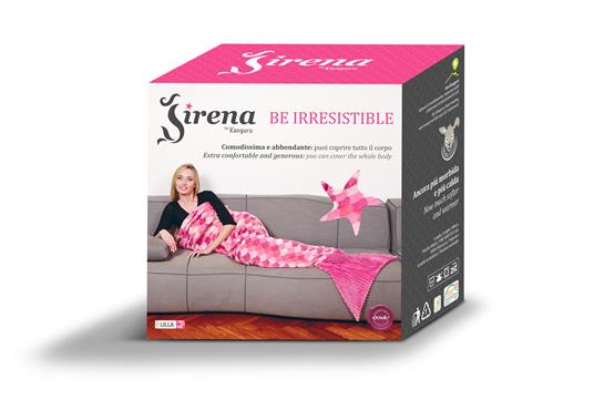 Coperta Kanguru Sirena Pink. Lilla - 4