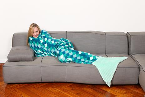Coperta Kanguru Sirena Turquoise. Turchese - 3