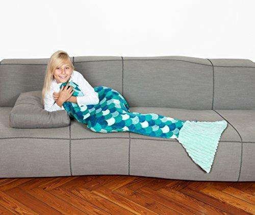 Coperta Kanguru Sirena Kids. Turchese - 2