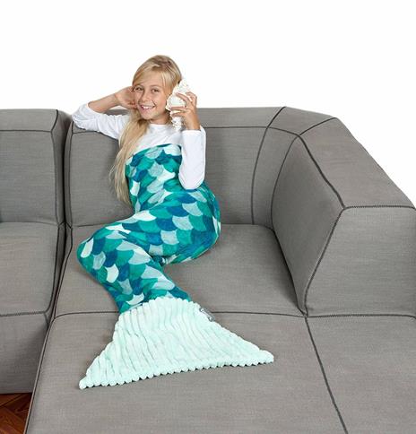 Coperta Kanguru Sirena Kids. Turchese - 5