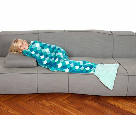 Coperta Kanguru Sirena Kids. Turchese - 7