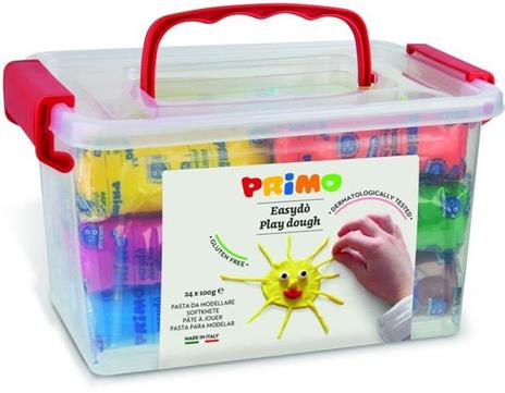 PRIMO 298ED24GF Pasta in stick senza glutine, in scatola da 24, 6 colori.