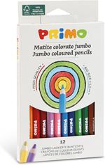 Jumbo blister matite colorate Primo 12 colori