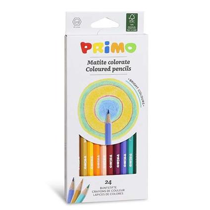 Blister matite colorate Primo 24 colori