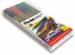 Pennarello marcatore permanente Pentel N850 punta conica 2.0. Confezione 4 colori assortiti