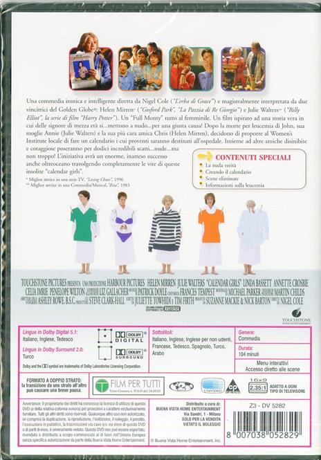 Calendar Girls di Nigel Cole - DVD - 2