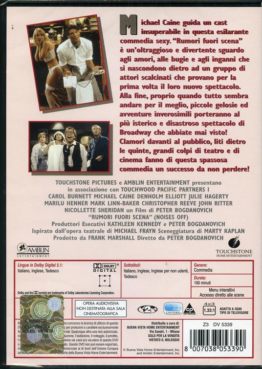 Rumori fuori scena di Peter Bogdanovich - DVD - 2