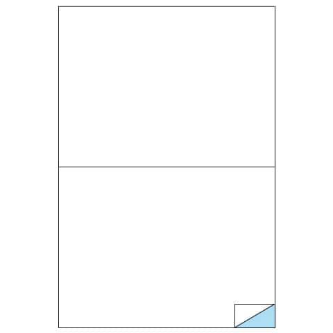 Etichette bianche senza margine – 210×148,5 mm