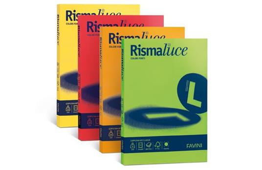 Carta Colorata Rismaluce A4 140 gr. Risma 200 Fogli Giallo Oro - Favini -  Pittura - Giocattoli