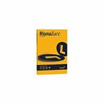 Carta Colorata Rismaluce A4 200 gr. Risma 50 Fogli Giallo Oro