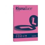 Carta Colorata Rismaluce A4 200 gr. Risma 50 Fogli Ciclamino