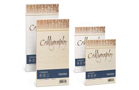 Calligraphy canvas bianco 200 gr. (50)