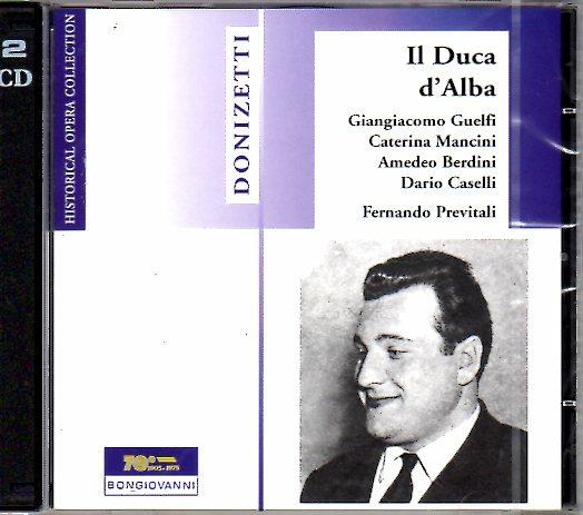 Il duca d'Alba - CD Audio di Gaetano Donizetti