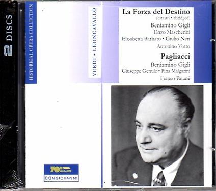 La forza del destino (Selezione) / Pagliacci - CD Audio di Giuseppe Verdi,Ruggero Leoncavallo,Beniamino Gigli
