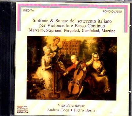 Sonate per violoncello del '700 italiano - CD Audio