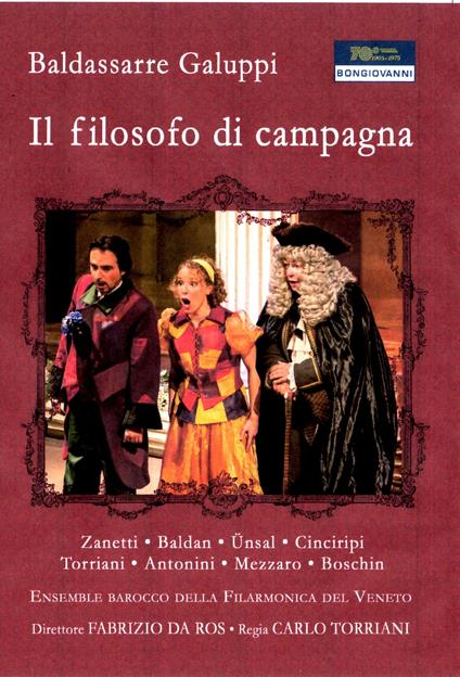 Il Filosofo di Campagna (DVD) - DVD di Baldassarre Galuppi