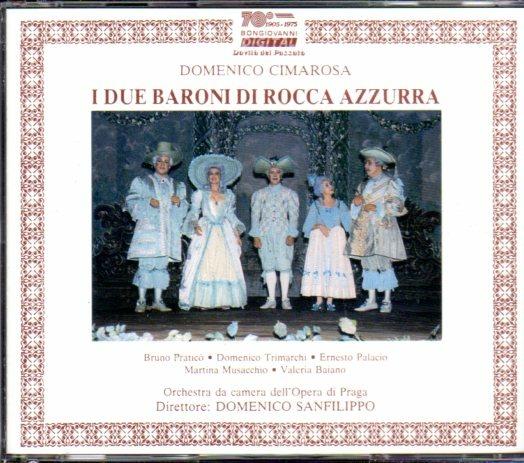 I due Baroni di Rocca Azzurra - CD Audio di Domenico Cimarosa