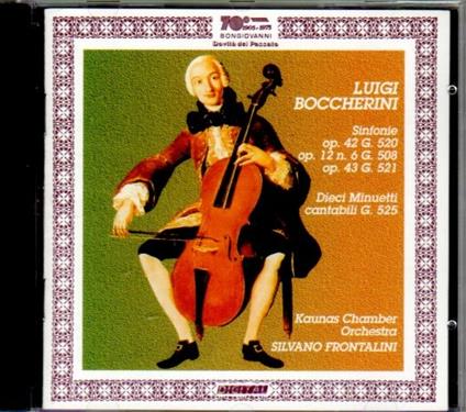Sinfonie op.12, op.42, op.43 - CD Audio di Luigi Boccherini