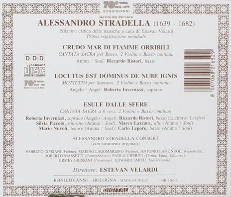 Esule dalle sfere - CD Audio di Alessandro Stradella - 2