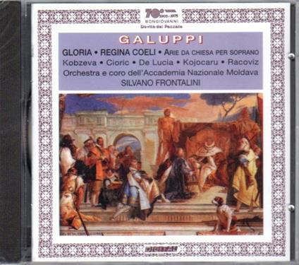 Gloria - Regina Coeli - CD Audio di Baldassarre Galuppi