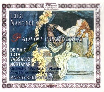 Paolo e Francesca - CD Audio di Luigi Mancinelli