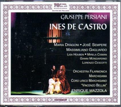 Ines de Castro - CD Audio di Giuseppe Persiani