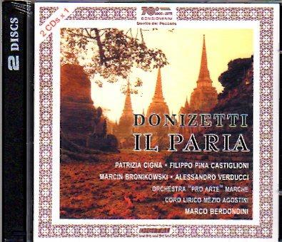 Il Paria - CD Audio di Gaetano Donizetti