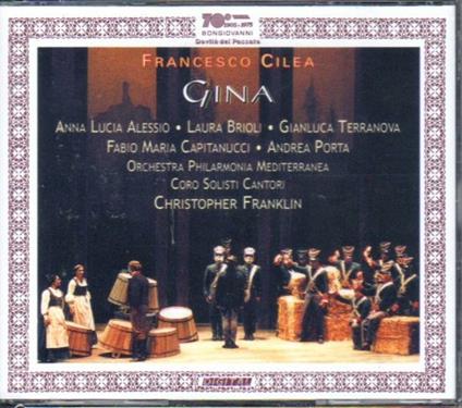 Gina - CD Audio di Francesco Cilea