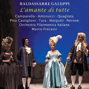 L'amante di tutte - CD Audio di Baldassarre Galuppi