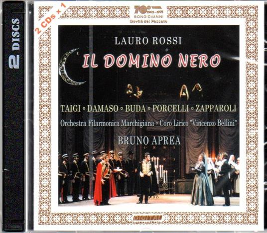Il domino nero - CD Audio di Lauro Rossi