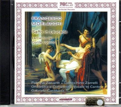 Saffo in Leucade - CD Audio di Francesco Morlacchi
