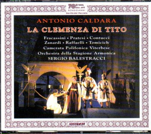 La clemenza di Tito - CD Audio di Antonio Caldara