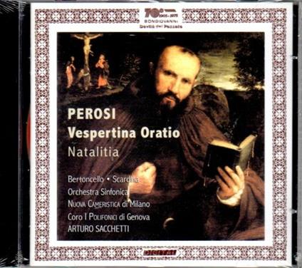 Vespertina Oratio - Natalitia - CD Audio di Lorenzo Perosi,Arturo Sacchetti,Emilia Bertoncello,Angelo Scardina