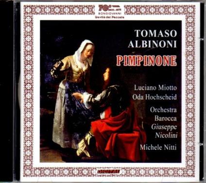 Pimpinone - CD Audio di Tomaso Giovanni Albinoni