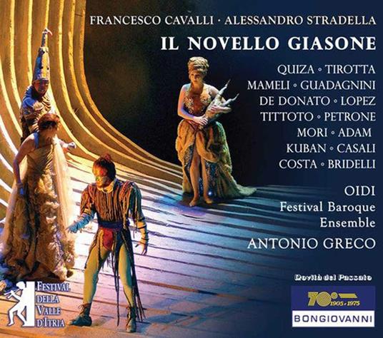 Il Novello Giasone - CD Audio di Francesco Cavalli,Alessandro Stradella