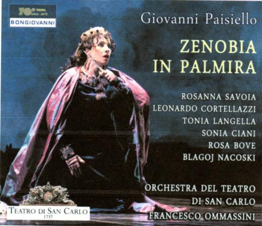 Zenobia in Palmira - CD Audio di Giovanni Paisiello