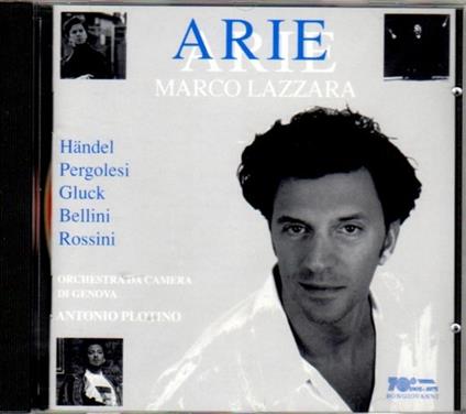 Marco Lazzara. Arie - CD Audio di Marco Lazzara